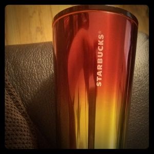 Starbucks rainbow gradient cold cup